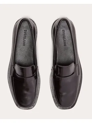 Everlane The Penny Loafer in Black Leather 7 New with box Womens Oxfords thumbnail 2