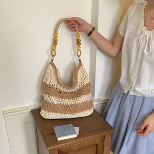 Chic Carryalls Crochet Knit Shoulder Bag thumbnail 2