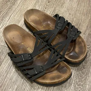 Birkenstock Granada black sandals women’s 37 / 6.5 US thumbnail 1