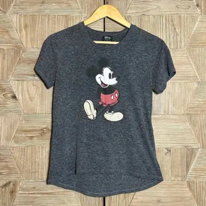Disney Collection by David Lerner Gray Mickey Mouse T-Shirt Size M Casual thumbnail 2