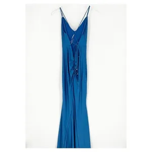 NWT‎ Dear Emilia Forever in a Moment Maxi Dress Women's Size XS Blue Romantic thumbnail 4