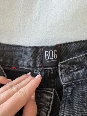 BDG Black Skater Baggy Jeans thumbnail 5