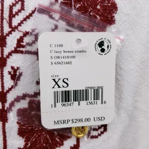 $298 Cactus Flower Embroidered Dress Lazy Bones Combo XS New thumbnail 3