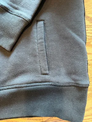 Zyia Oh So Soft Hoodie Sweatshirt Black thumbnail 4