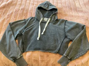Urban Outfitters Lorelei Cropped Hooded Sweatshirt thumbnail 1