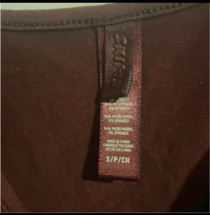 Skims Nwot Ox Blood Crop Tank S thumbnail 2