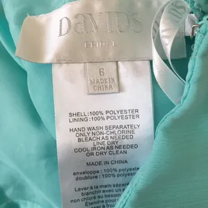 FINAL MARKDOWN David’s bridal strapless cocktail dress 6 thumbnail 5