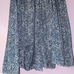 New Directions M Maxi Skirt Boho Animal Print Flounce Pull On thumbnail 9