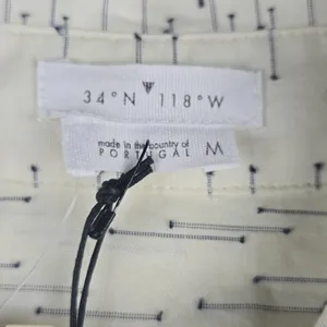 Anthropologie NWT 34°N 118°W Giana‎ Utility Romper Cream Medium thumbnail 3