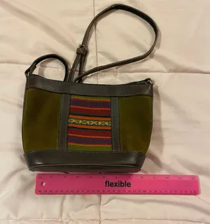 Leather Crossbody Purse thumbnail 3