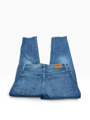 MADEWELL mid-rise classic straight jeans thumbnail 2