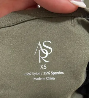 green flared leggings Size XS thumbnail 3