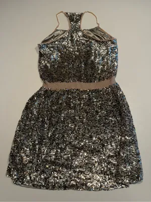 Parker Champaign Sequins Dress thumbnail 4