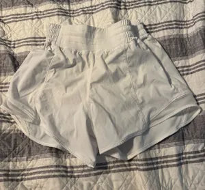 White Lululemon Shorts thumbnail 1