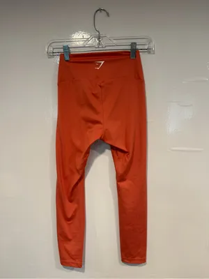 Gymshark Orange High-Waisted‎ Leggings thumbnail 3