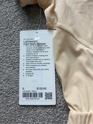 Lululemon Lightweight High-Neck Romper - 6 thumbnail 7