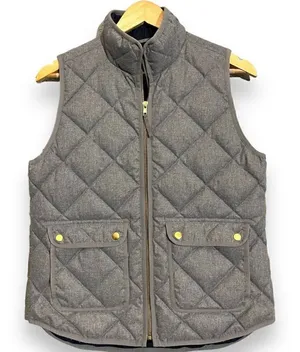 J. Crew Quilted Vest thumbnail 1