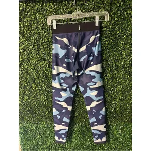 Ultracor Womens Blue Camo High Waist Leggings Size XS Stars thumbnail 2