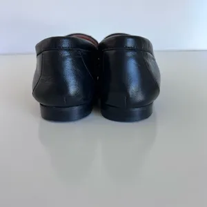 J. Crew‎ Women's Cecile Smoking Slipper in Leather Black thumbnail 4