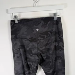 Lululemon Align High Rise Leggings 25" Incognito Camo Grey Gym Active‎ Womens 8 thumbnail 5