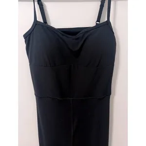 All In Motion Everyday Soft Jumpsuit Black XS Cutout Back Activewear New w/ Tags thumbnail 9