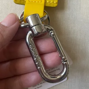 Lululemon Never Lost Keychain - Maize Yellow/Graphite Grey thumbnail 3