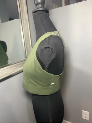 Fabletics Medium 2 Sports Bra Bundle Green & Blue thumbnail 3
