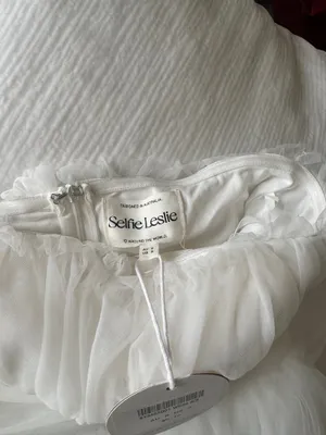 Selfie Leslie White Dress thumbnail 4