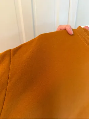 Out From Under Urban Outfitters Oversized Crewneck Sweatshirt Rust M thumbnail 7
