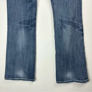 Miss Me Irene Bootcut Jeans Sz 31 Womens Distressed Faded Stitch Denim thumbnail 15