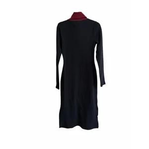 NWT Anthropologie Daily Practice Ribbed Knit 1/4 Zip Mock Neck Midi Dress Size S thumbnail 5