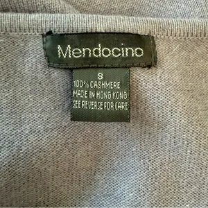 Mendocino Cashmere Top‎ Size Small 3/4 Sleeves EUC Purple thumbnail 3