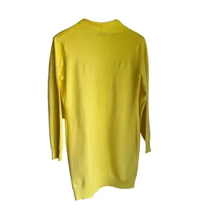 Grace Karin Yellow Open Front Cardigan Small Long Sleeve Lightweight Sweater thumbnail 6