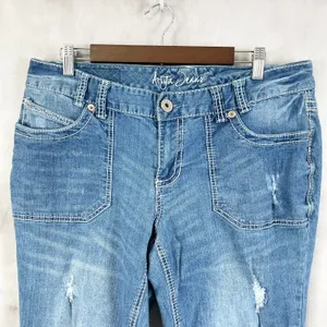 Ariya Jeans Womens Bootcut Jeans‎ Size 14 Y2K Western Cowgirl Rodeo Preppy Girly thumbnail 3