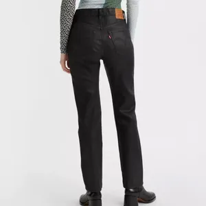 Levi’s Black Wax Coated High Waisted Jeans thumbnail 5