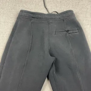 Lululemon Jogger Pants Womens 4 Gray Knit Drawstring Ribbed Cuff Lounge Pockets thumbnail 12