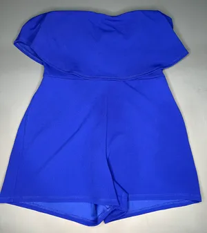 Royal Blue Romper Size M thumbnail 1