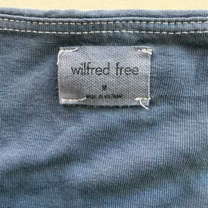 Aritzia Wilfred Free orbit ruched bustier cropped tank top thumbnail 5