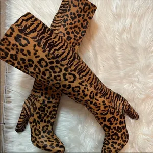 Antonio Melani Animal Print Boots thumbnail 2
