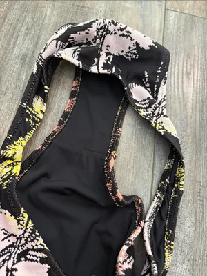 Solid & Stripe Ombré Palm bikini s/m thumbnail 5
