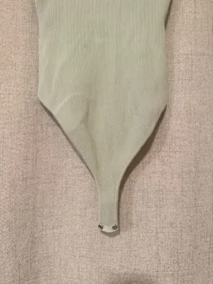 Zara NWT Ribbed Scoop Neck Tank Bodysuit | L thumbnail 6
