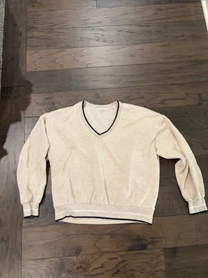 Z Supply V-Neck Sweatshirt Sz S thumbnail 4