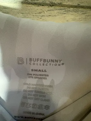 BuffBunny Limitless Legging Pant Tight Snow Camo White High Glute Contour Small thumbnail 9