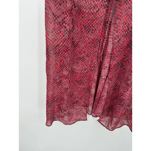 Victoria's Secret‎ Womens Red Satin Nightgown Sz L Red Sexy Lingerie Tie Open thumbnail 4