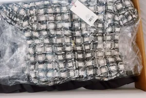 Love Shack Fancy Tweed Mini Dress thumbnail 2