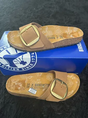 BIRKENSTOCK Madrid big buckle leather gladiator sandals slippers shoes new thumbnail 7