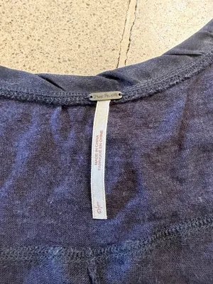 Free People Navy Tank thumbnail 4