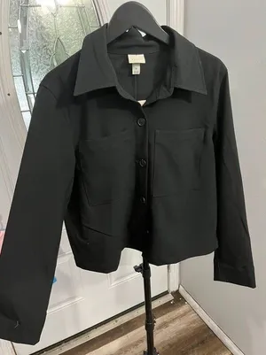 A New Day Women’s cropped black jacket thumbnail 1
