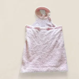 Source Unknown Fuzzy Baby Pink Turtleneck Halter Top Y2K Soft Girl small thumbnail 3