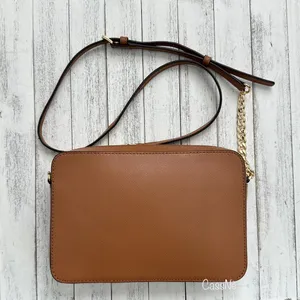 Michael Kors Jet Set Large Saffiano Leather Crossbody Bag thumbnail 2